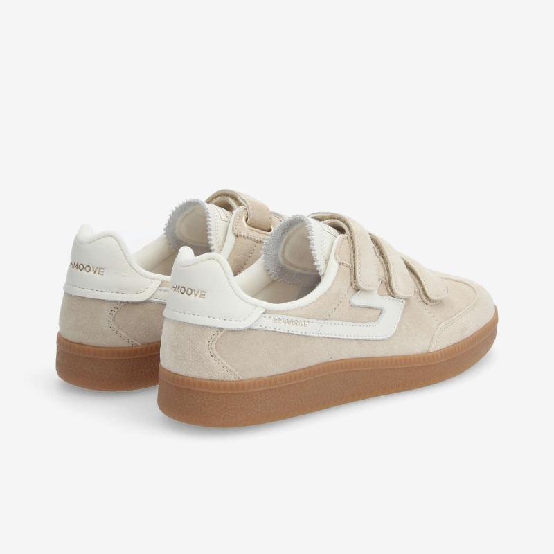 SHEFFIELD STRAPS W - SUEDE/NAPPA - BEIGE